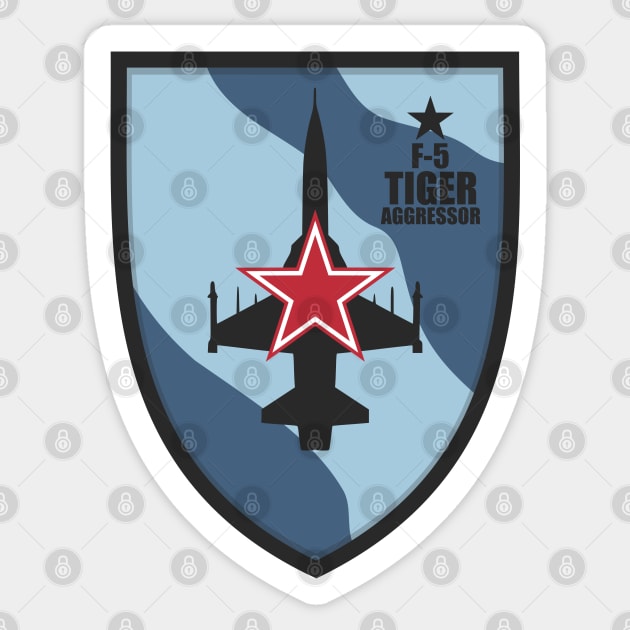 F-5 Aggressor Sticker by TCP